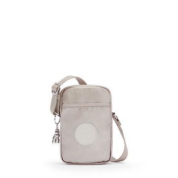 Kipling Tally Metallic Crossbody Puhelinlaukku Beige | FI 1368IL